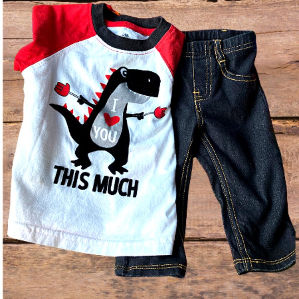 Mixed Lot Valentine's Day Toddler Clothes